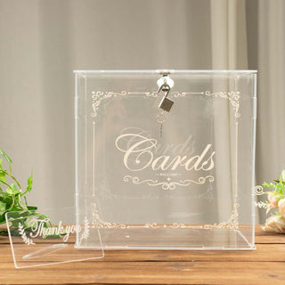 Secure and Stylish Wedding Card Box Secure and Stylish Wedding Card Box