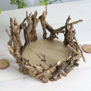 Rustic Natural Wooden Candle Holder Centerpiece - Add Warmth and Charm to Your Décor Rustic Natural Wooden Candle Holder Centerpiece - Add Warmth and Charm to Your Décor
