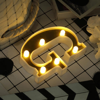 Illuminate Your Space with Warm White LED Light Up Letters
