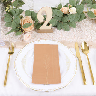 Create a Rustic Charm with 20 Pack Natural Wooden 1-20 Wedding Table Numbers Set