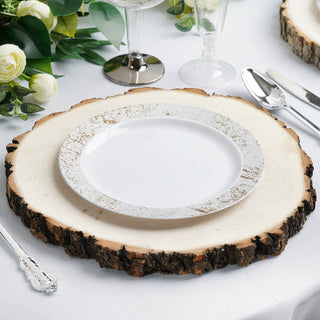 Create a Rustic Wedding with Natural Wood Table Decor Create a Rustic Wedding with Natural Wood Table Decor