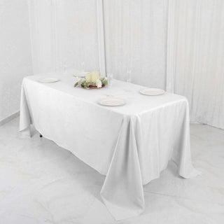 Upgrade Your Event Decor with a White Polyester Tablecloth Upgrade Your Event Decor with a White Polyester Tablecloth