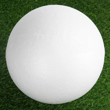 2 Pack 10” White StyroFoam Foam Balls For Arts, Crafts and DIY