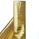54inch x 10 Yards Shiny Metallic Gold Polyester Lame Fabric Bolt, DIY Craft Fabric Roll