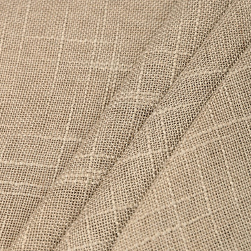 54"x10 Yards Taupe faux Burlap Fabric Roll, Jute Linen DIY Fabric Bolt