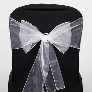 Enhance Your Event Decor with White Sheer Organza Chair Sashes Enhance Your Event Decor with White Sheer Organza Chair Sashes