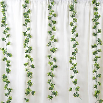 Garland as the Easiest Way to Refresh Your Wedding Reception Hall