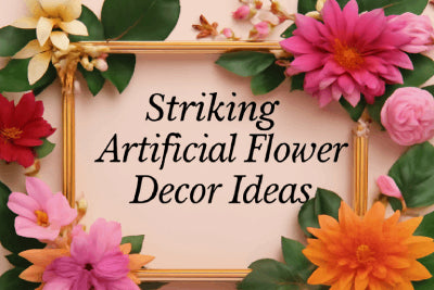 Artificial flower decor ideas for any theme