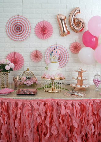 Imperial Dessert Station for a Sweet 16 Princess Party