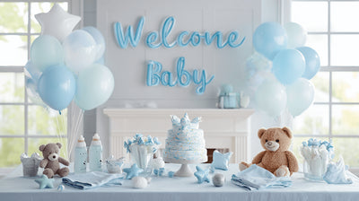 Blue Baby Shower Decoration and Themes