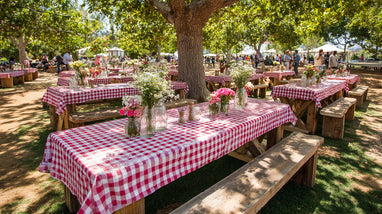 Corporate Company Picnic Inspiration for Stylish Outdoor Gathering