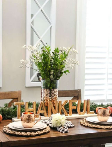 Contemporary Décor Ideas for Your Thanksgiving Tablescape