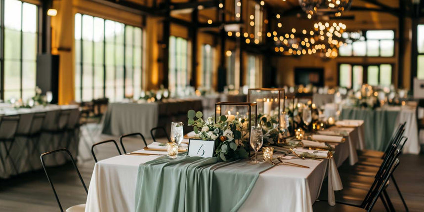 Top 2025 Wedding Trends for Table Linens 