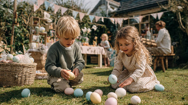 Creating Spring Garden Party Setup