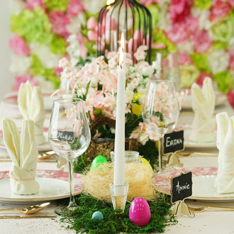Weave the Bohemian Chic into Your Easter Tablescape