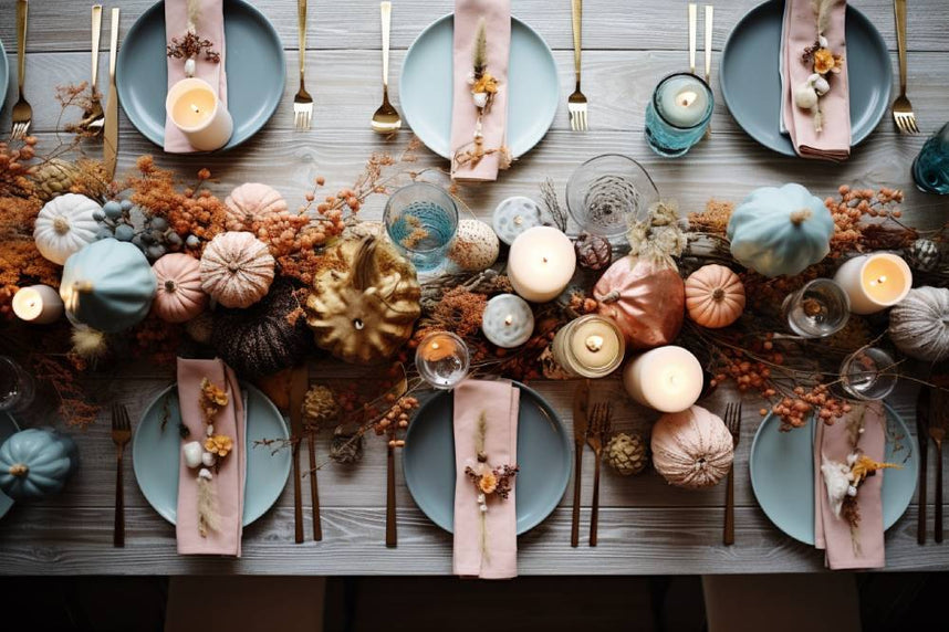 fall table decor- tablescape