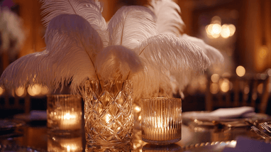 Gatsby Glam NYE Party Ideas