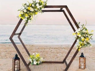 How Do You Attach Garland To A Wedding Arch?