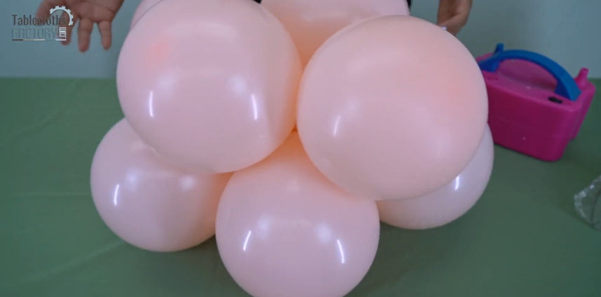 Pink Balloon Cluster