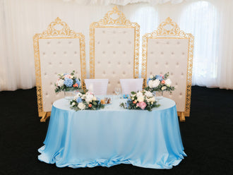 Should Wedding Tablecloths Touch The Floor?