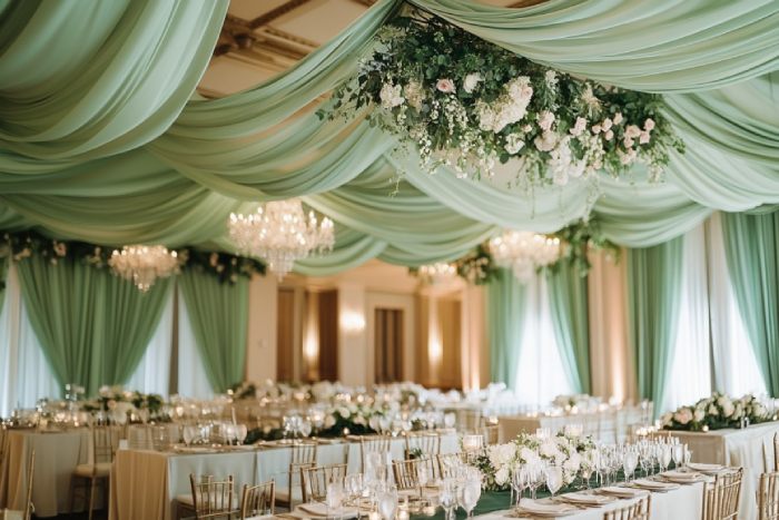 sage green wedding decor ideas