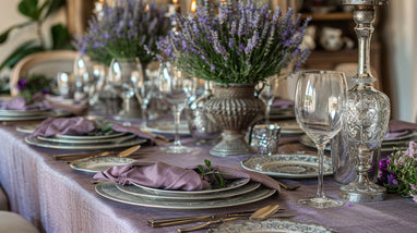 Setting a Lavender Tablescape: Tips and Inspirations