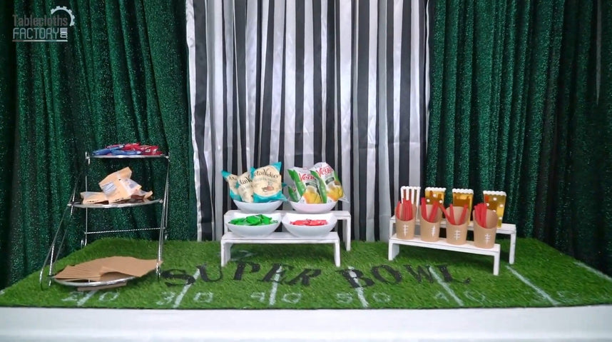 DIY Super Bowl Party Decorations In Minutes