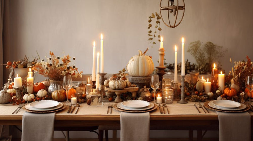 thanksgiving table decor