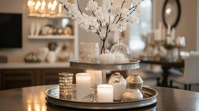 tiered tray centerpiece