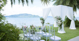 Glamorous Decoration Ideas For An Idealistic Tropical Wedding