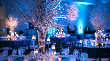 winter wedding decor rentals