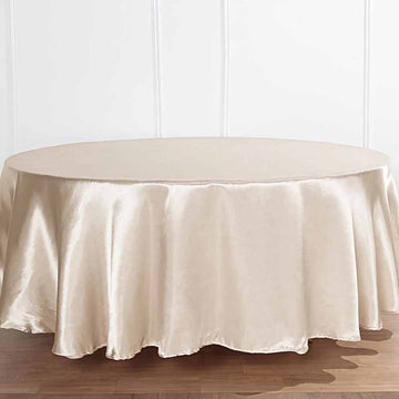 108" Round Satin Tablecloths