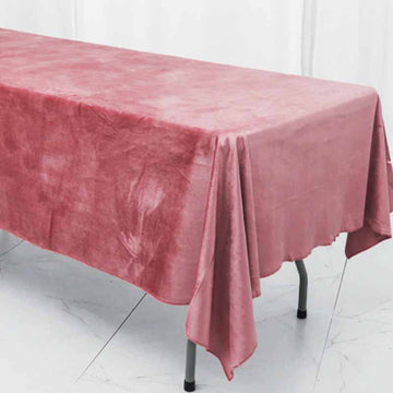 60x102" Taffeta & Velvet Tablecloths