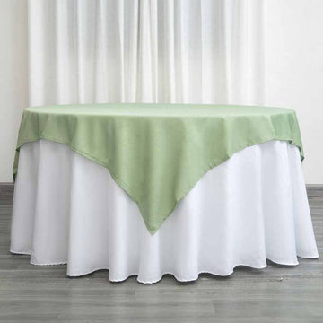70" & 72" Polyester Tablecloth Overlays