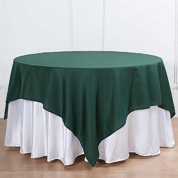 85" & 90" Polyester Tablecloth Overlays