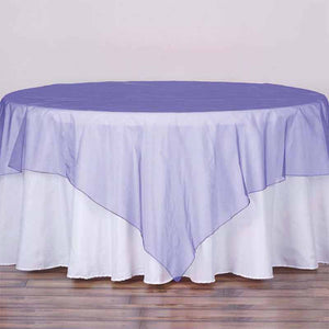 90" Organza Tablecloth Overlays