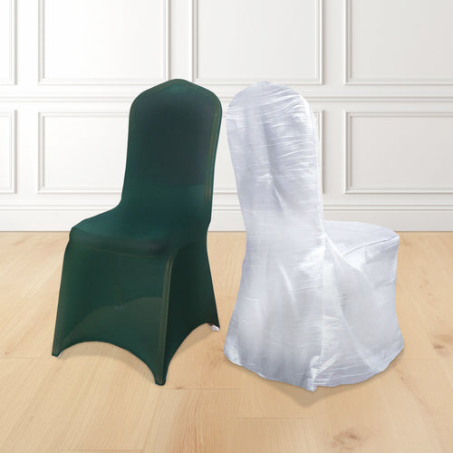 Frill Chair Covers - Pack of 4 - Dining Chair Covers- For Arm Less