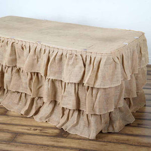 Jute & Lace Table Skirts