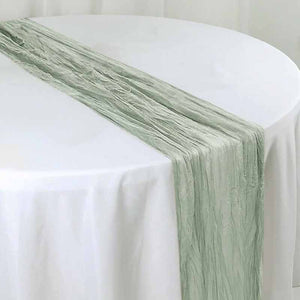14x48 Green Preserved Moss Table Runner With Fishnet Grid