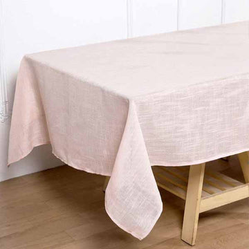 60x102" Jute & Lace Tablecloths