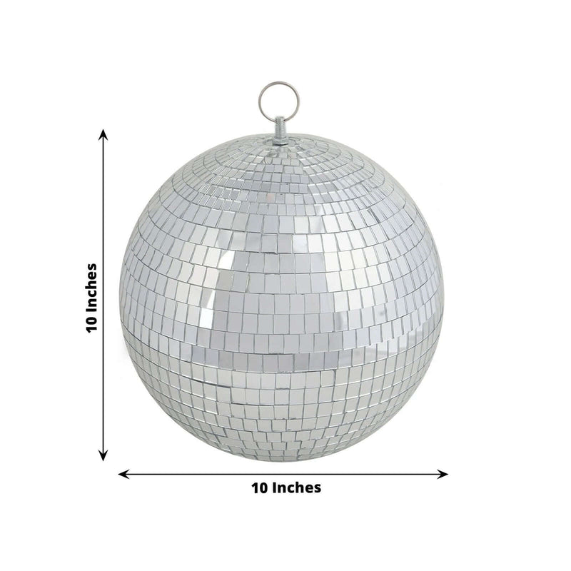 10" Silver Disco Ball
