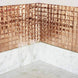 10 Pack | 12"x12" Rose Gold Peel and Stick Backsplash Mirror Wall Tiles