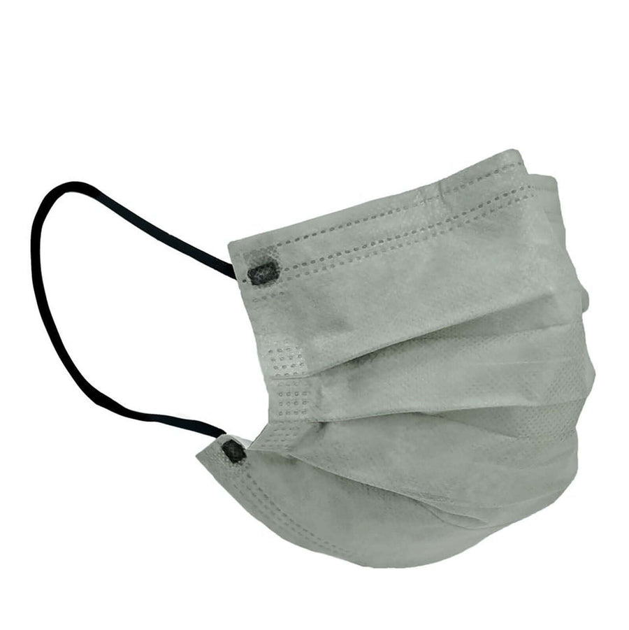 10 Pack | 3 Ply Sage Green Disposable Face Mask Non Woven Mask with Ear Loop#whtbkgd