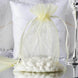 10 Pack | 6x9inches Yellow Organza Drawstring Wedding Party Favor Gift Bag