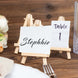 10 Pack | 5inch Natural Mini Rustic Place Card Table Number Holders