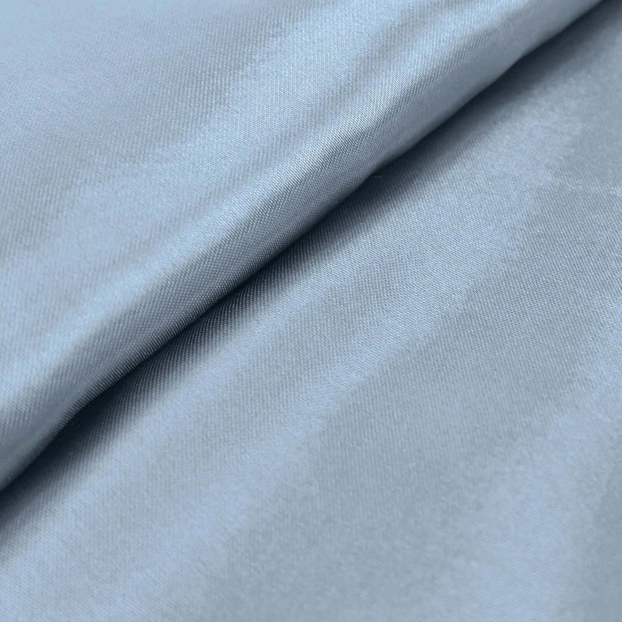 10 Yards x 54inch Dusty Blue Satin Fabric Bolt#whtbkgd