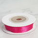 100 Yards 1/16" Fuchsia Single Face Satin Ribbon - Clearance SALE | TableclothsFactory