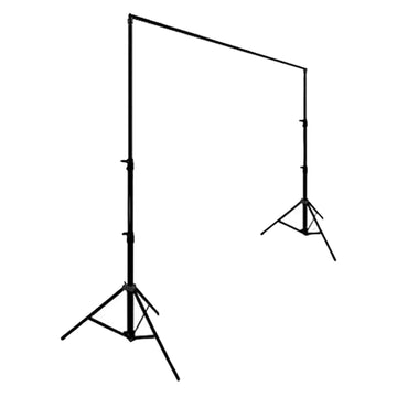 10ft Metal DIY Adjustable Heavy Duty Portable Photo Backdrop Stand Kit