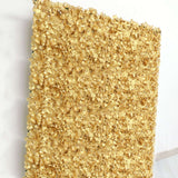 11 Sq ft. | Gold UV Protected Hydrangea Flower Wall Mat Backdrop