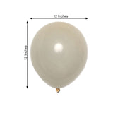 25 Pack | 12inch Matte Nude Double Stuffed Prepacked Latex Balloons